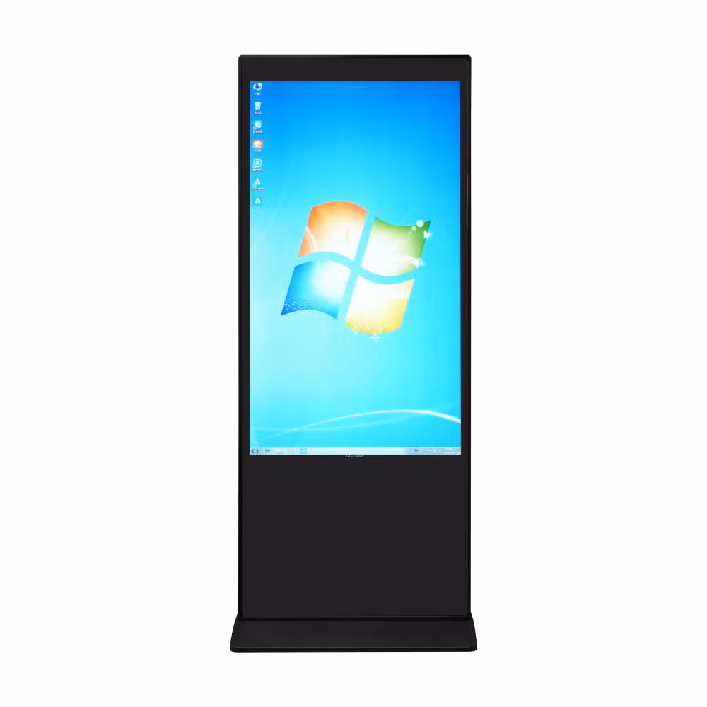 10.1~100 Inch Indoor Outdoor High Brightness Commercial Infrared Capacitive Touch Screen Panel Monitor Digital Signage Advertising Video Display LCD Screen
