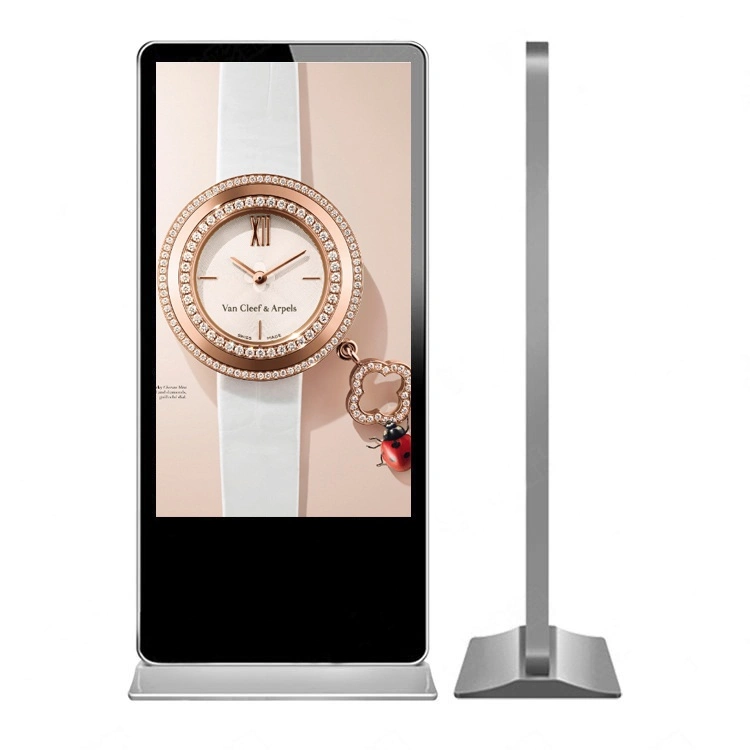 Full HD 65 Inch LCD Advertising Display Digital Signage Network Player WiFi Touch Screen Information Kiosk Query Machine for Shopping Mall