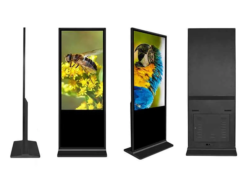 55 Inch Floor Stand LCD Display Touch Screen Indoor Android Advertising Display TV Digital Signage Totem Kiosk