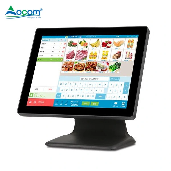 POS-1513 15.1 Inch Restaurant Ordering All in One Touch Screen POS System