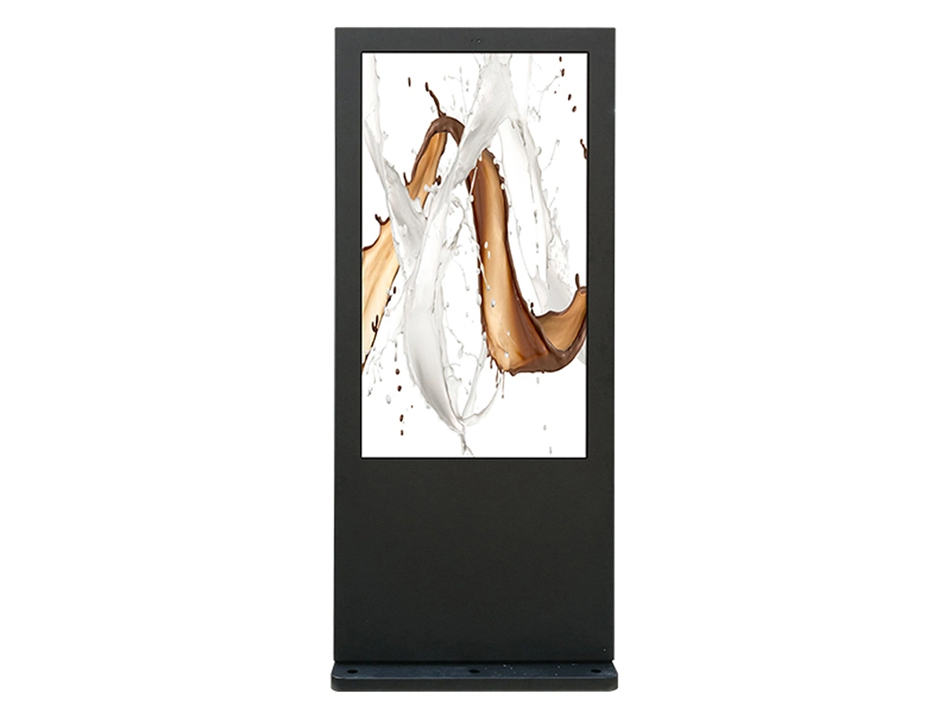 Stock Cosmetic Outdoor LCD Digital Signage Touch Screen Interactive Kiosk with VGA/HD 2/4/6/8 Points Touch