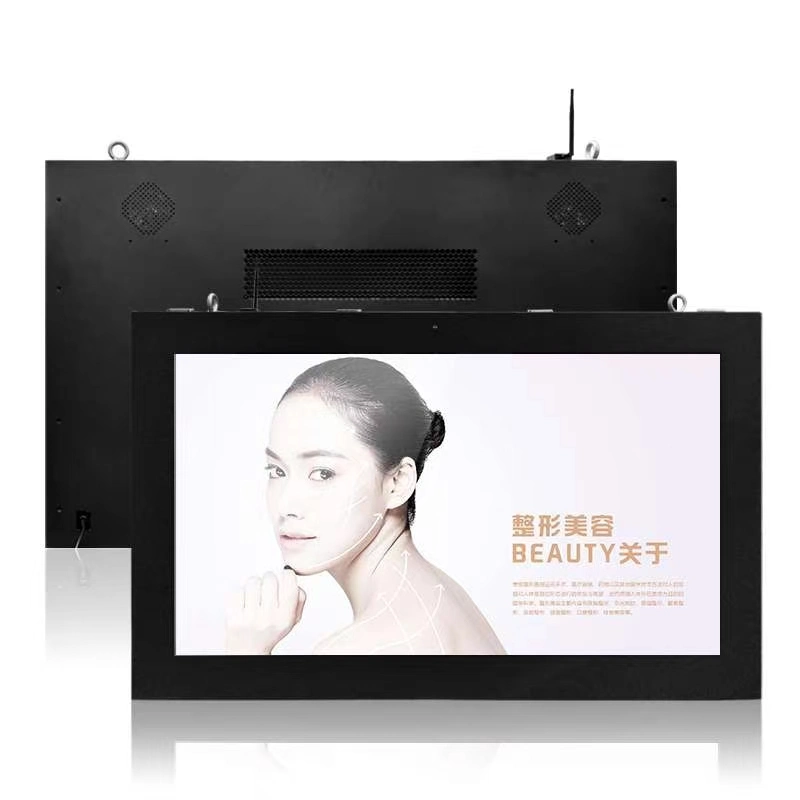 High Brightness Commercial Outdoor Digital Signage Advertising Player Screen Wall Mount Outdoor Display Screen