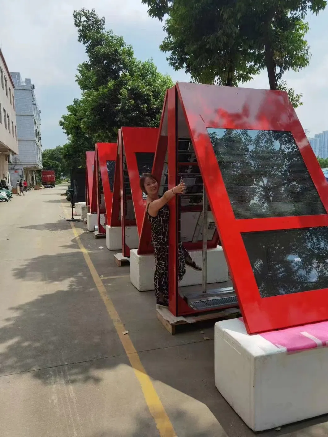 43 49 55 65 75 86 98 Inch Advertising Ad Player Touch Screen Interactive Kiosk Vertical Wall Hanging Outdoor Advertising Machine Outdoor Kiosk LCD Display Kiosk