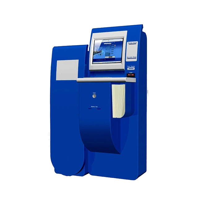 Self Service Parcel Delivery Touch Screen Payment Kiosk with Electronic Scale