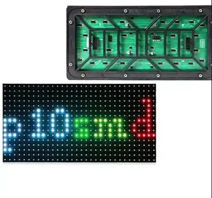 Semi-Outdoor P10 SMD Full Color Scrolling Text LED Display Sign