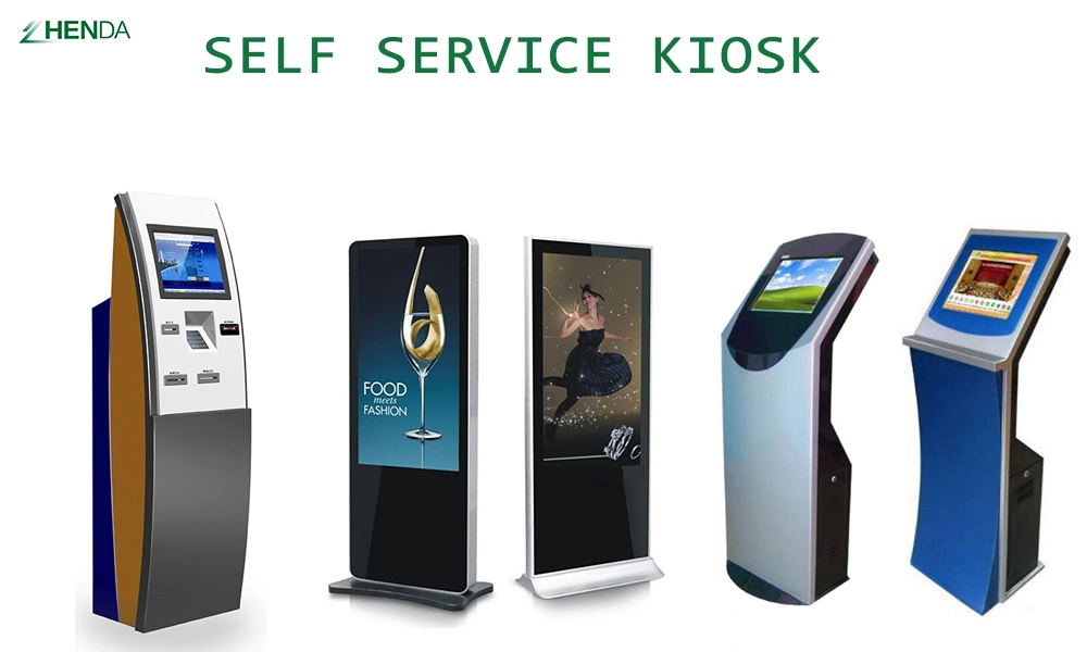 2021 Touch Screen Self Service Interactive Computer Price Internet Information Kiosk