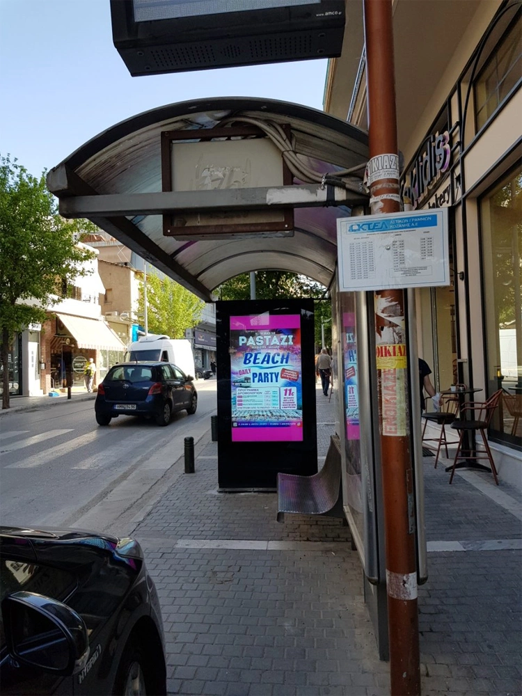 Customize Wayfinding Smart City Outdoor Advertising Display Digital Signage Outdoor Screen Display