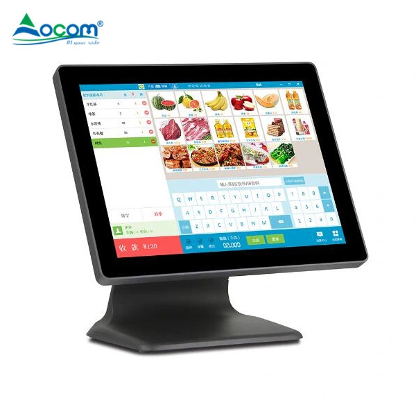 POS-1513 15.1 Inch Restaurant Ordering All in One Touch Screen POS System