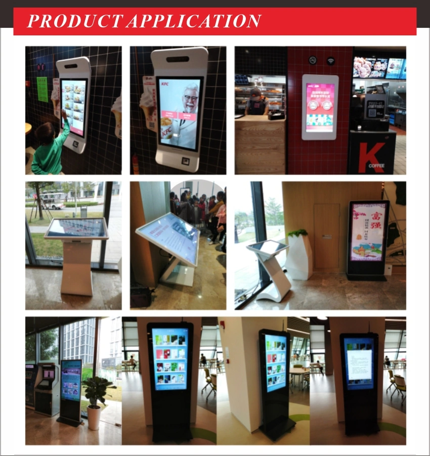 Factory Price 32inch LCD Monitor 10-Point Interactive Touch Screen Kiosk