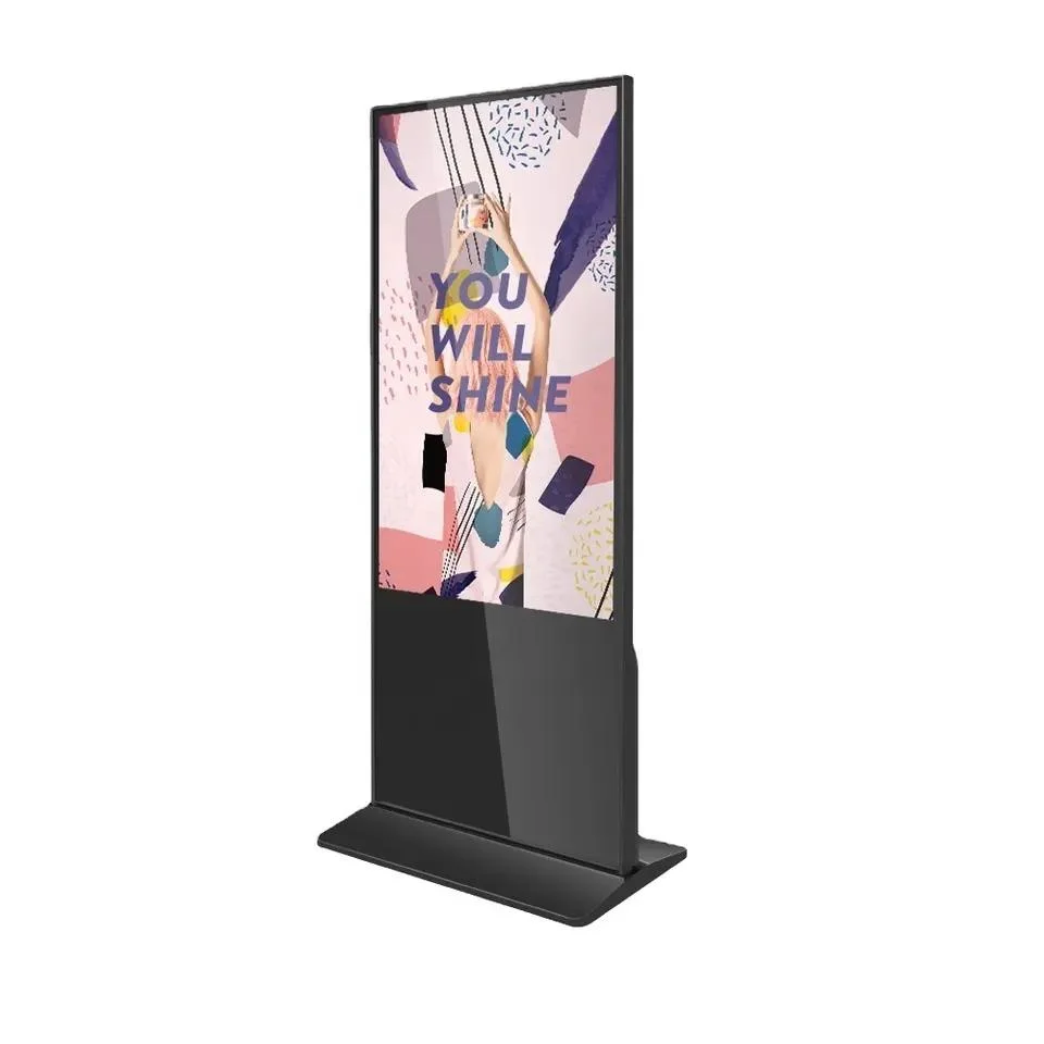 Floor Standing Digital Signage for Advertising Indoor Touch Kiosk 43/55/65 Inch Interactive Touch Display Screen