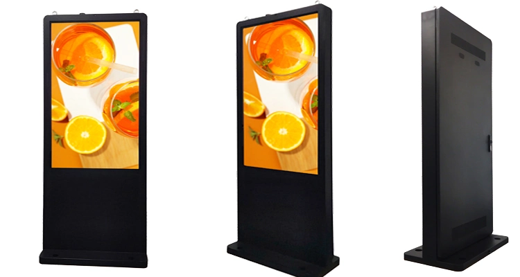 New Design Indoor Smart Media 55 Inch Interactive Kiosk Double Sided Digital Signage Kiosk