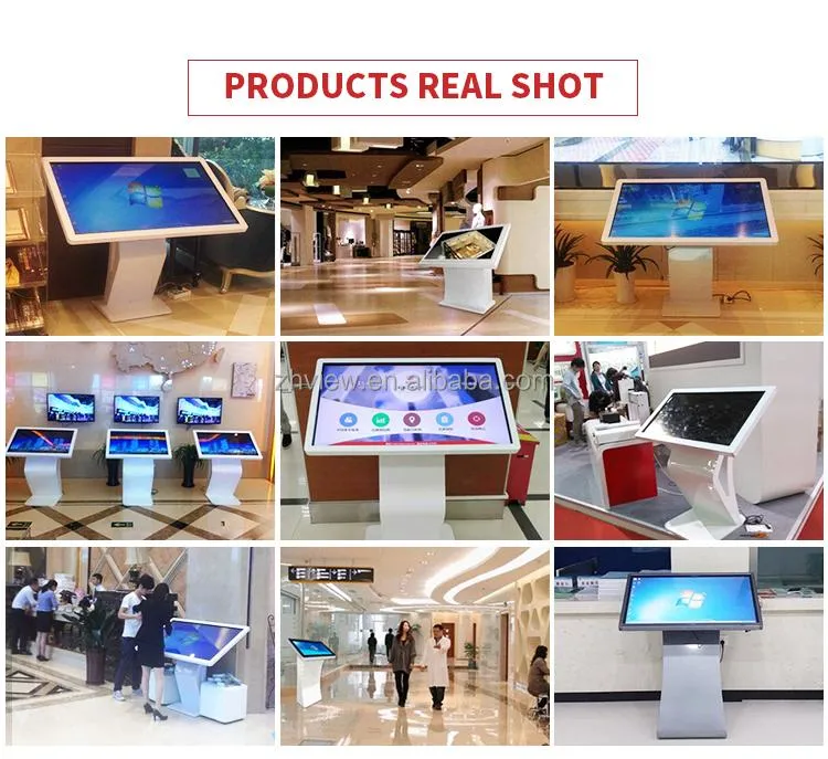 Horizontal Advertising Player Commercial Squareadvertising Player LED Digital Signage Touch Screen Kiosk