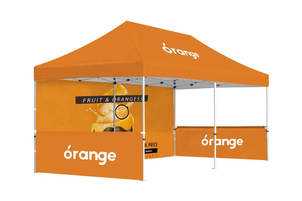 Custom Portable Large Heavy Duty Aluminum Frame White Gazebo Pop up Canopy Tent with Sides for Outdoor Trade Show Beach Party Events Advertising 10X10 10X20