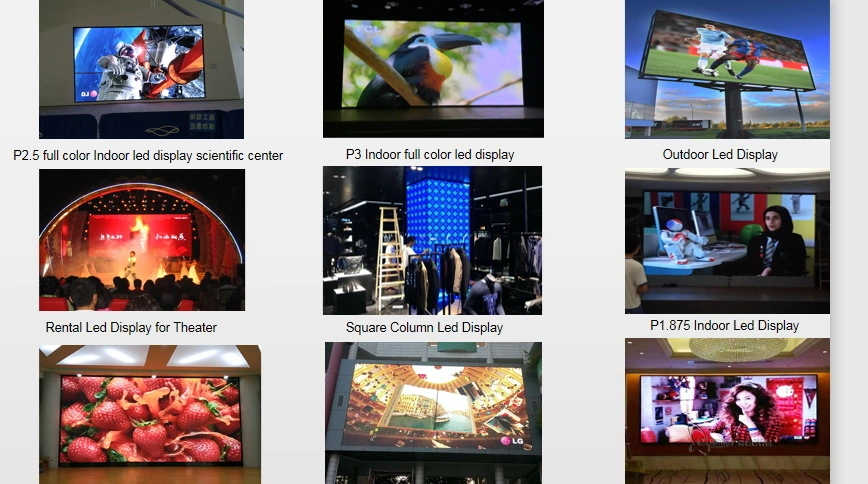 Big Commercial Advertising P4 Outdoor Full Color LED Video Display Screenl Panel LED Sign