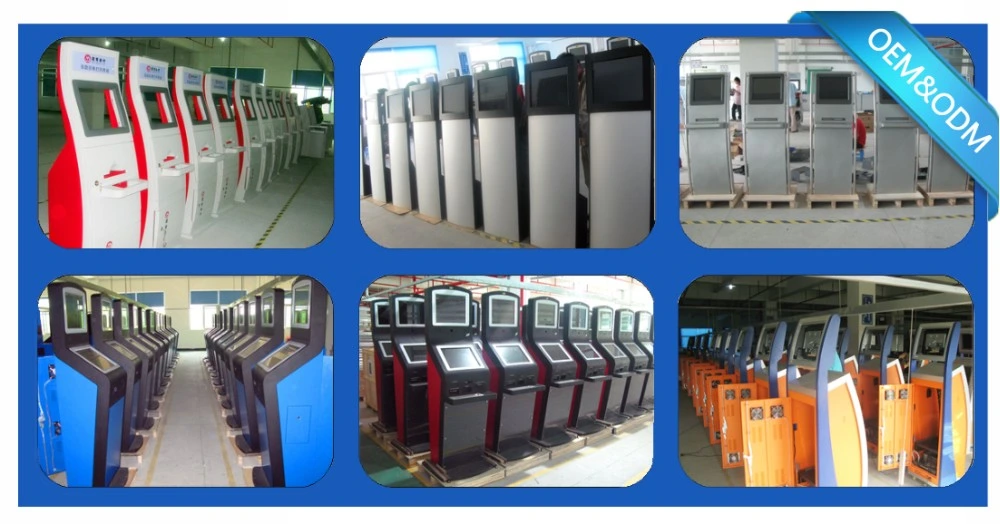 Self Service Parcel Delivery Touch Screen Payment Kiosk with Electronic Scale