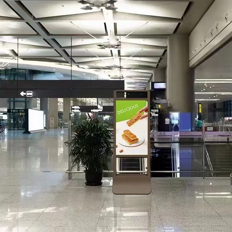 Aiyos New Elegant Floor Standing LCD Advertising Player Digital Signage Kiosk