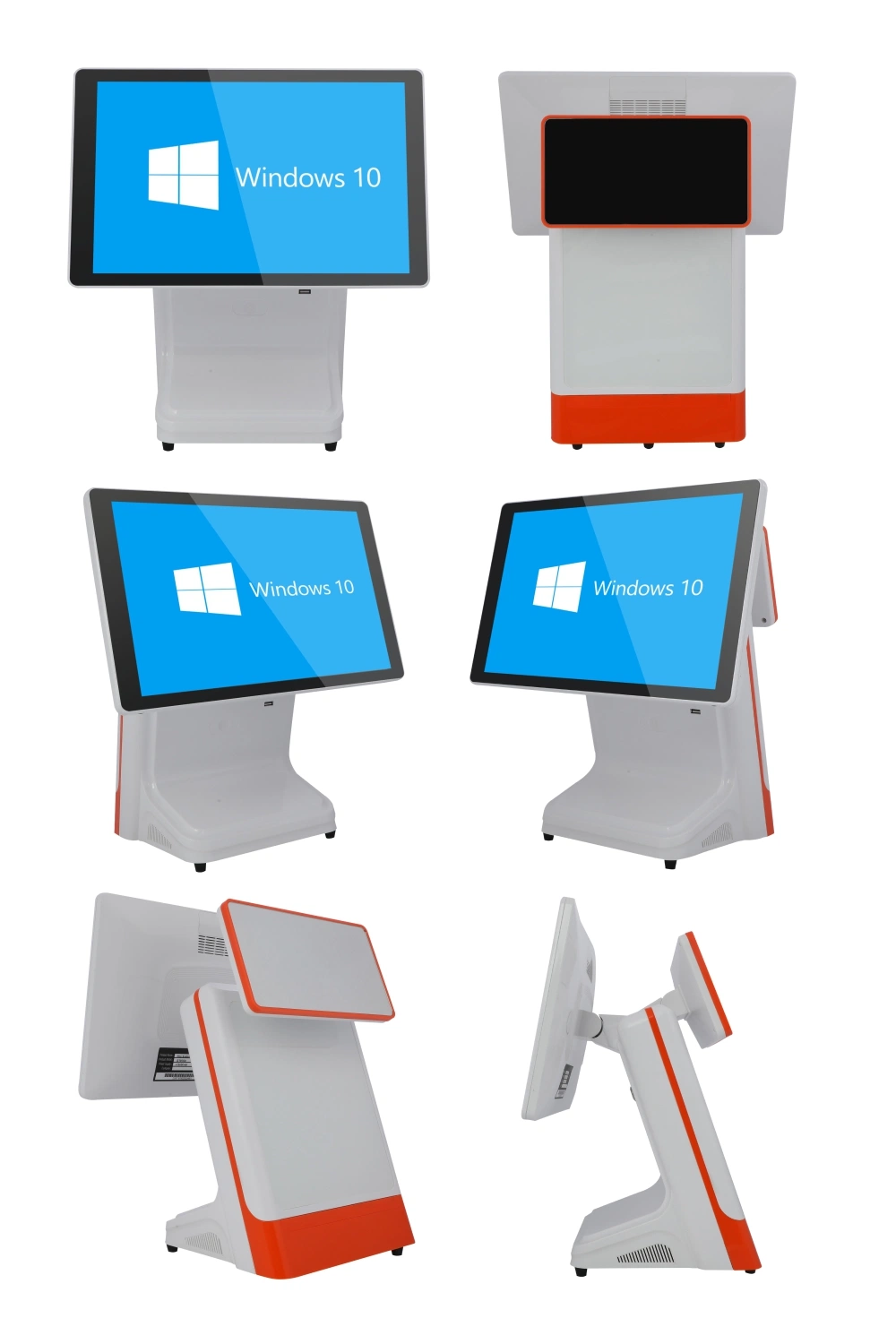 15inch Touch Screen Point of Sale System Epos with 12inch Dual Screen for Restaurant Ordering POS System