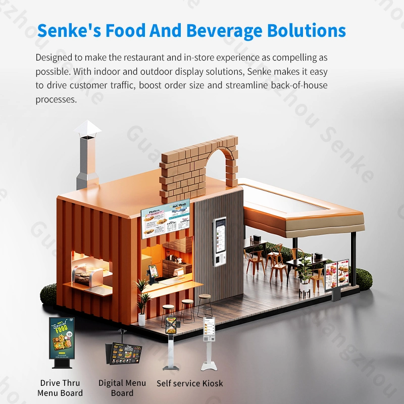 Restaurant Ordering Machine Self Service Kiosk Self Service Touch Screen Kiosk Payment Kiosk Self Order System