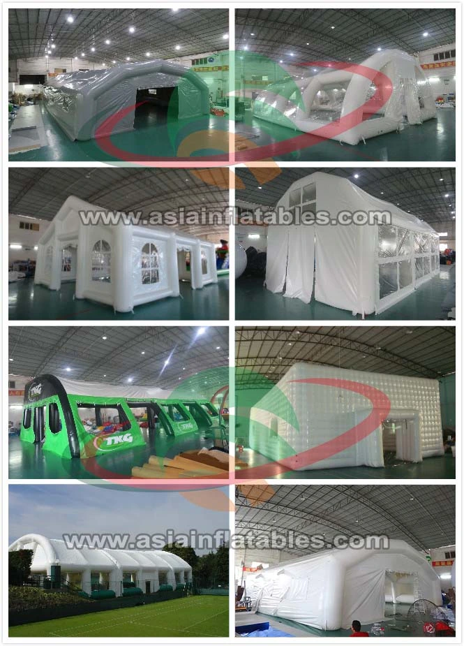 Commercial Play Arena Inflatable Lawn Sports Tunnel Tent