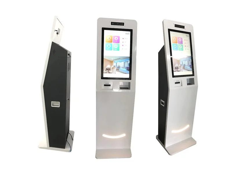 Unmanned Self Hotel Check-in Check-out Mall Street Information Wayfinding Payment Kiosk Factory