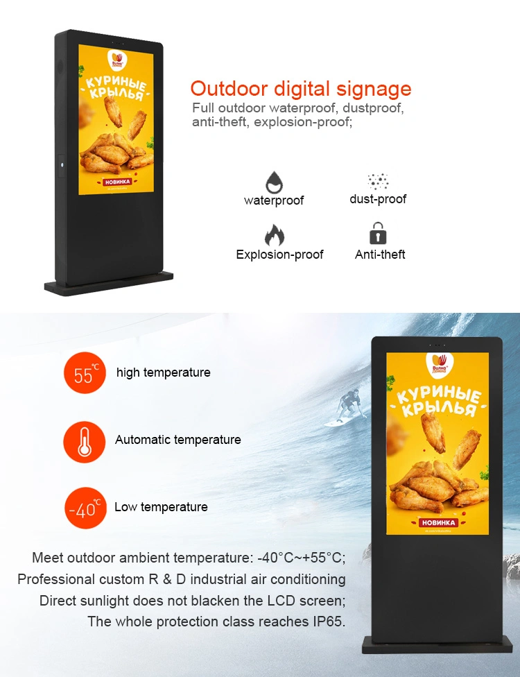 Senke Ultra Narrow Bezel 32 43 55 Inch Advertising Screen Fast Food Hanging Restaurant Digital Menu Board