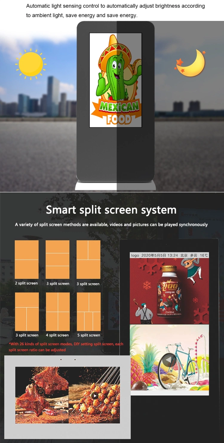 Touch Screen Monitor LCD Vertical Screen Kiosk for All One Computer Terminal Display NFC Reader Cashless Payment System