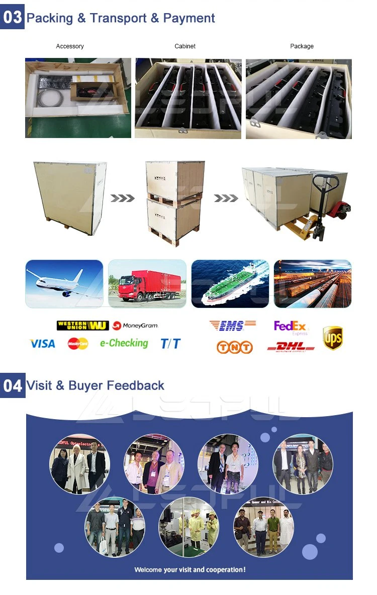 Factory P4 P5 P8 P10 Digital Advertising Outdoor LED Display Screen Price