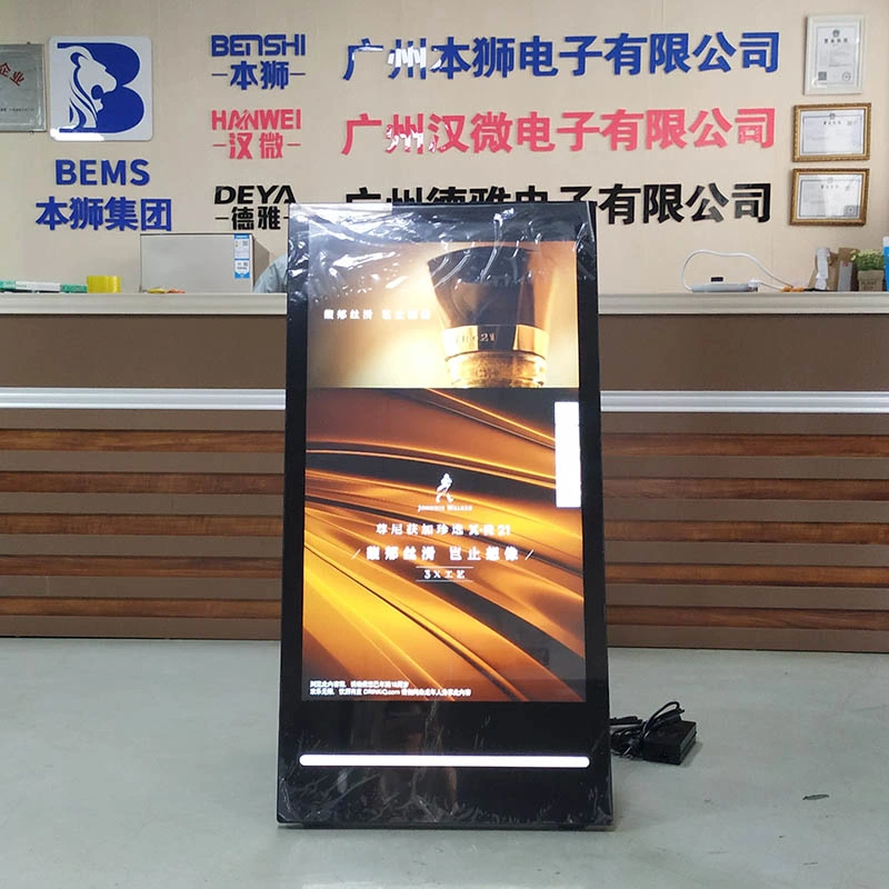 Commercial Interactive Touchscreen 43 Inch Floor Standing Digital Billboard Signage Totem Advertising Screen Totem Kiosk