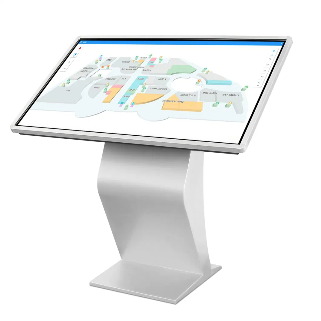 Touch Screen Kiosk with Built-in Printer