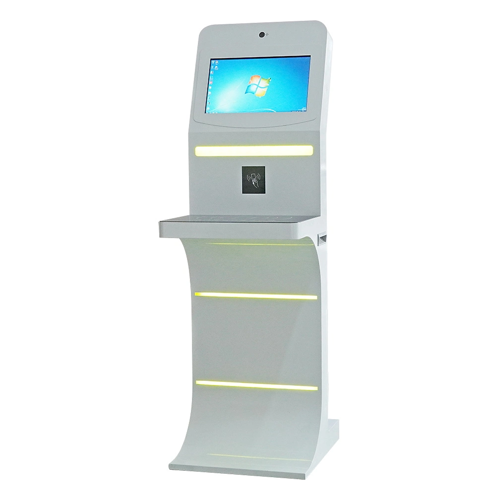 Multi Touch Screen Cash Payment Kiosk Wall Mounted with Encrypting Pin Pad