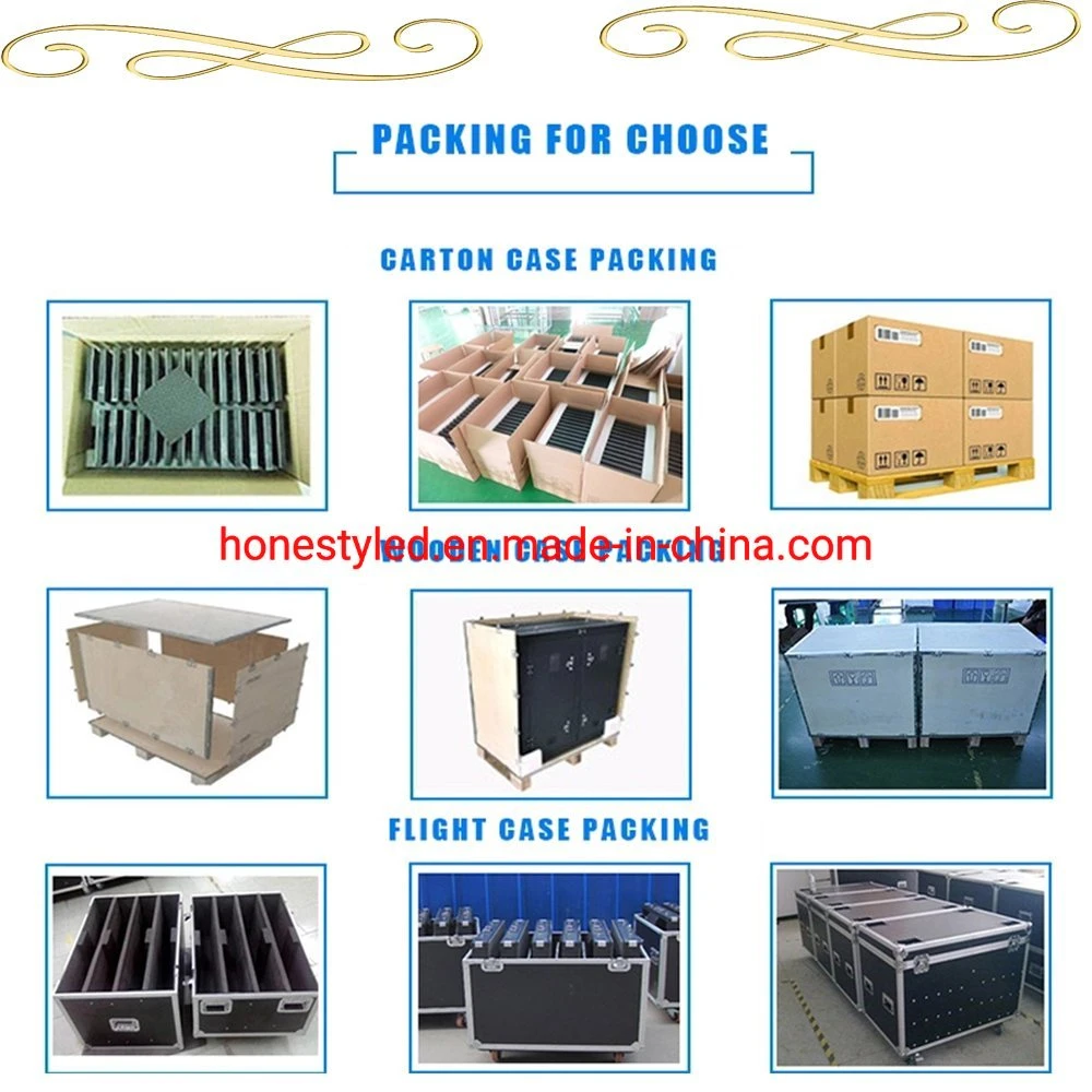 Popular Type LED Video Wall Stage LED Panel HD Outdoor LED Display P3.91 LED Screen Church LED Display Board