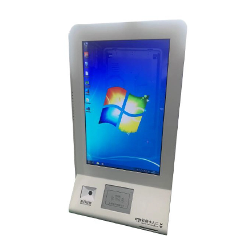 Digital Signage Interactive Hospital Clinic Kiosk Supporting Social Security Card