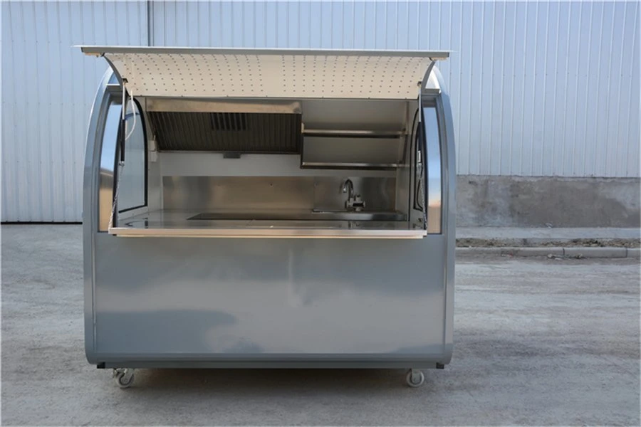 New Design Coffee Shop Mobile Motorcycle Pizza Ice Cream Electric Food Vans Truck Cart Kiosk