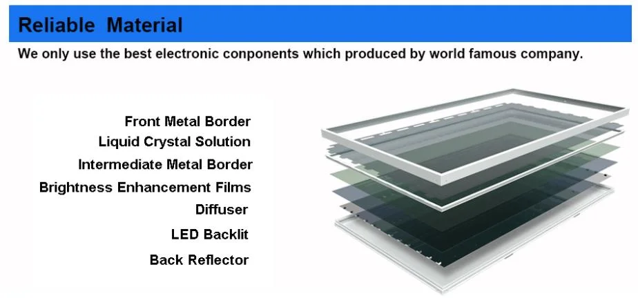 Indoor Free Standing 49inch LCD Video Screen Display Digital Signage