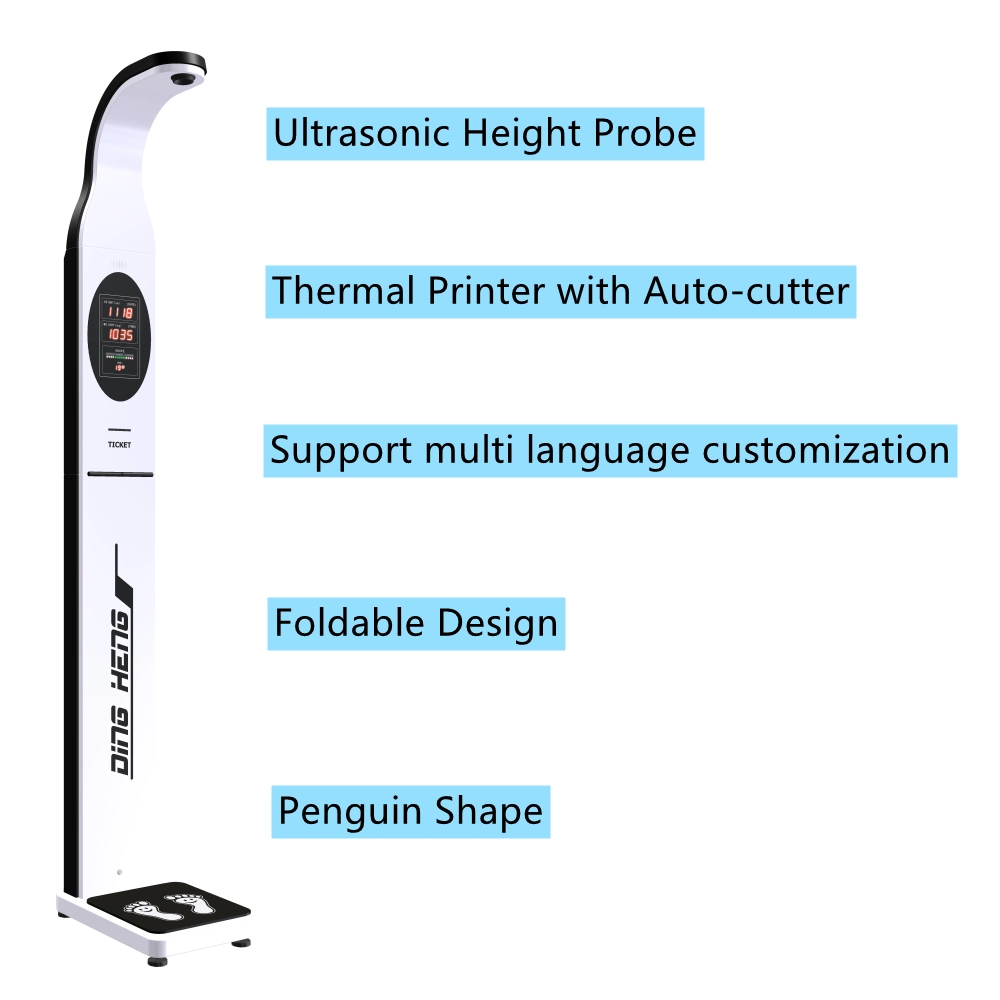 Digital Health Kiosk Dhm-20t for Hospitals Height Weight Scale Health Care Machine