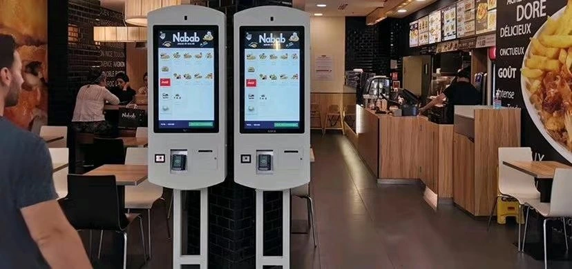 Ordering Kiosk Touch-Screen POS System Self Pay Machine Self Service Payment Order Kiosk for Mcdonald&prime;s/Kfc / Restaurant