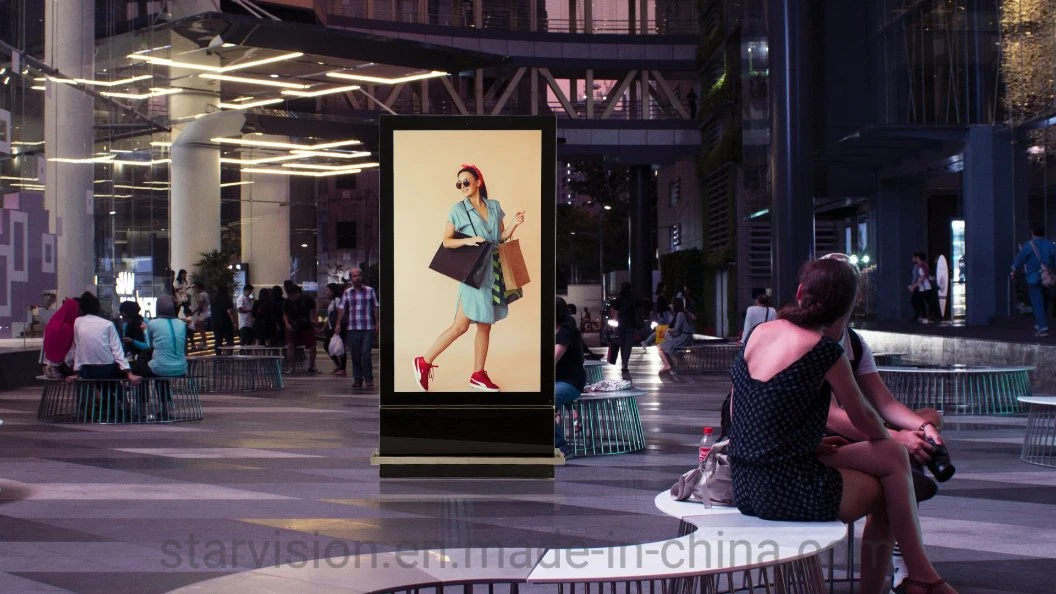 Floor Stand 700nits Advertising Kiosks Digital Signage Displays Totem Indoor LCD Display