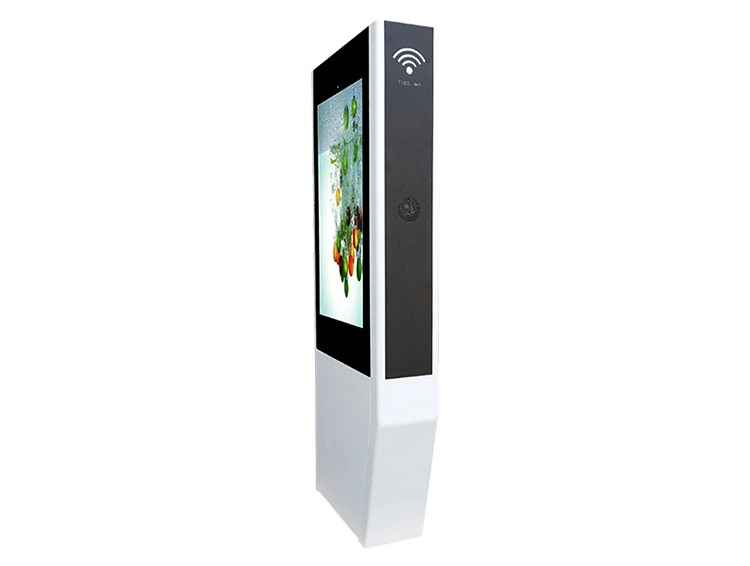 Air-Cooled Vertical Screen Floor Highlighting Advertising Machine 50 Inch Android Tablet LCD Touch Screen LED Digital Signage Kiosk LCD Digital Display Bus TV