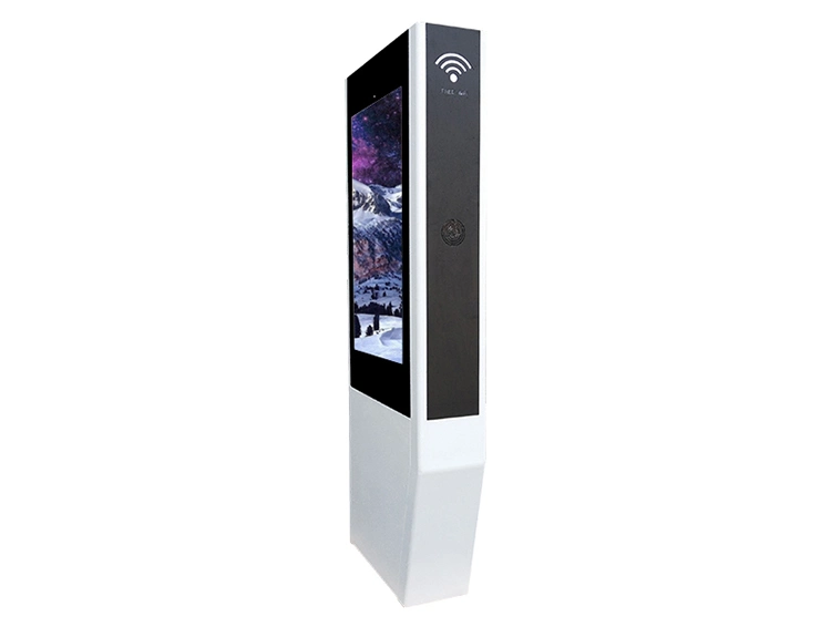 Air-Cooled Vertical Screen Floor Highlighting Advertising Machine 50 Inch Android Tablet LCD Touch Screen LED Digital Signage Kiosk LCD Digital Display Bus TV