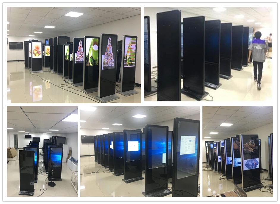 Indoor Customized Size LCD Panel Advertising Standalone Digital Signage