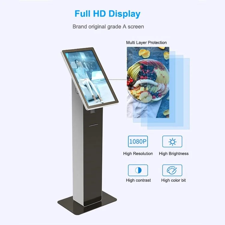 Fast Delivery Custom Touch Screen Digital Signage Totem Display Advertising Kiosk Advertising Vending Machine