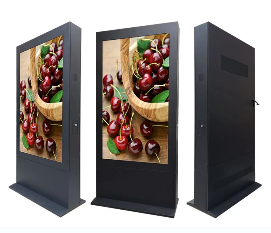 49-Inch Full HD Digital Signage Land Standing Wall Mounted Advertising Player Kiosk