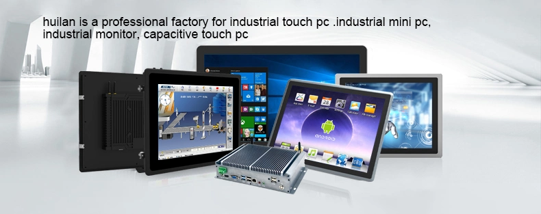 15.6 Inch 1920*1080 10 Points Capacitive Touch Screen Panel PC Embedded Computer Wall Mounted All in One for Kiosk