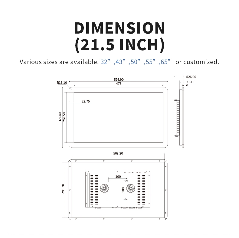 Self Service Kiosk Touch Screen Kiosk Public 32 43 50 55 Inch Full HD 4K Information Wayfinding LCD Digital Interactive Kiosk