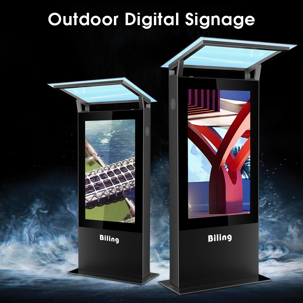 Commercial Latest LCD Digital Signage Display Outdoor Touch Screen Multi-Point Kiosk Monitor