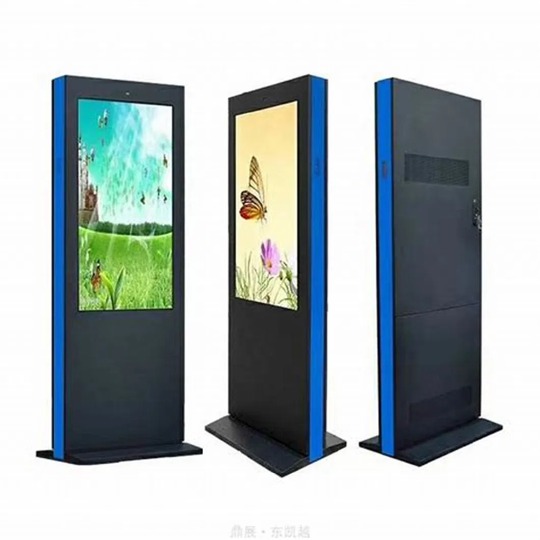 49 Inch Vertical LCD TV Touch Screen Kiosk