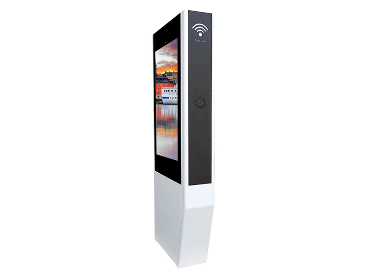 Air-Cooled Vertical Screen Floor Highlighting Advertising Machine 50 Inch Android Tablet LCD Touch Screen LED Digital Signage Kiosk LCD Digital Display Bus TV