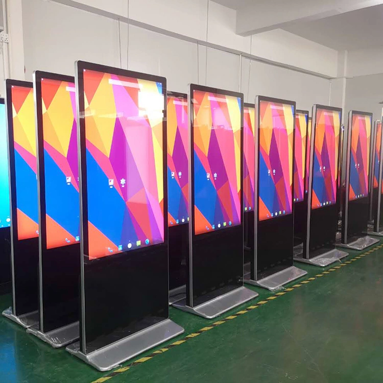 Factory Price 43&quot; 49&quot; 55&quot; 65&quot; Digital Signage Interactive Kiosk Commercial LCD Screen Stand Advertising Touch Display Outdoor Advertising Kiosk