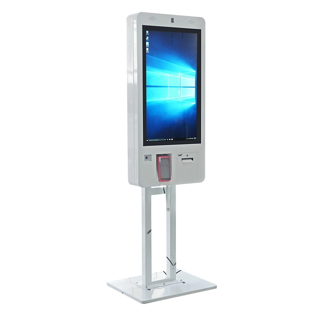 Multi Touch Screen Cash Payment Kiosk Wall Mounted with Encrypting Pin Pad