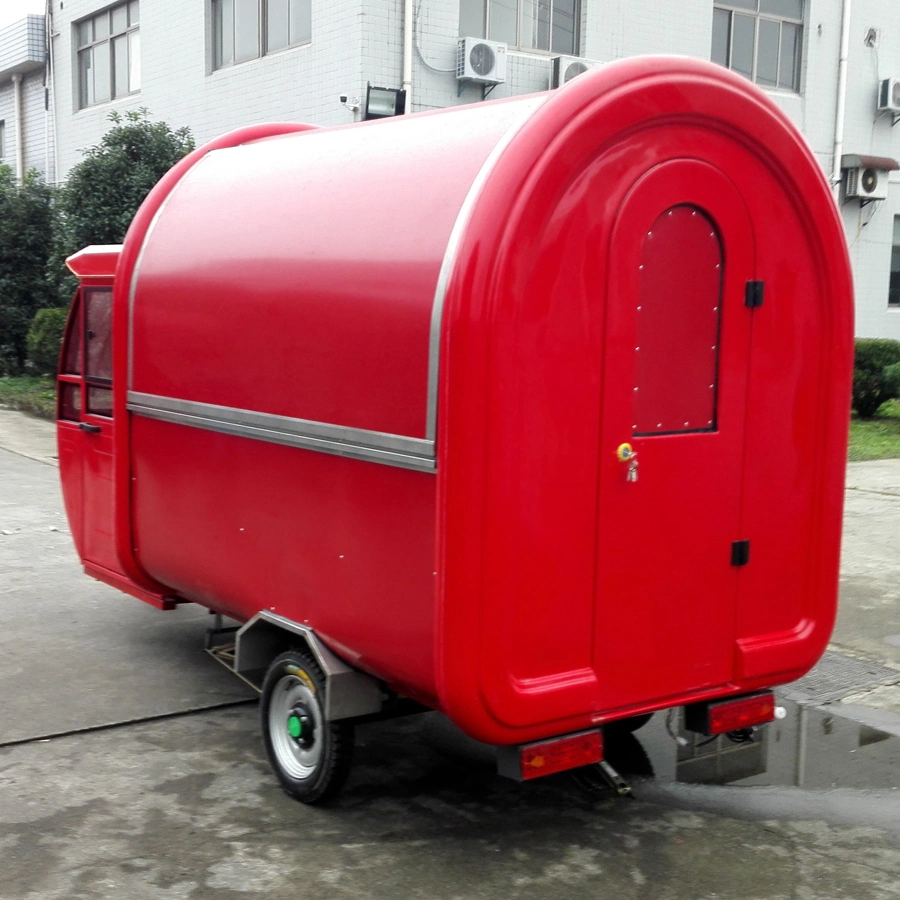 Street Electric Food Tricycle Hot Dog Cart Ice Cream Kiosk Mobile